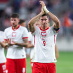 Robert Lewandowski i piłkarze Polski