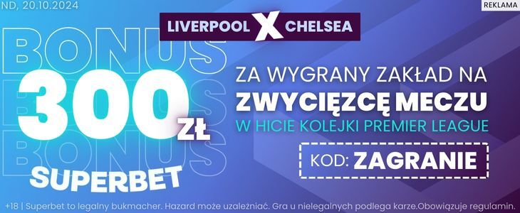 baner na Liverpool - Chelsea 18.10.