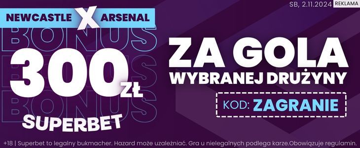 baner na Newcastle - Arsenal