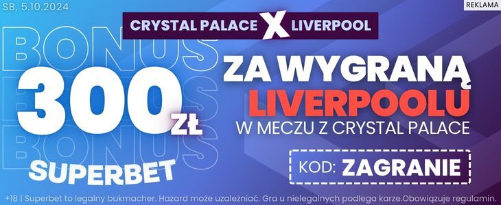 baner na Palace - Liverpool