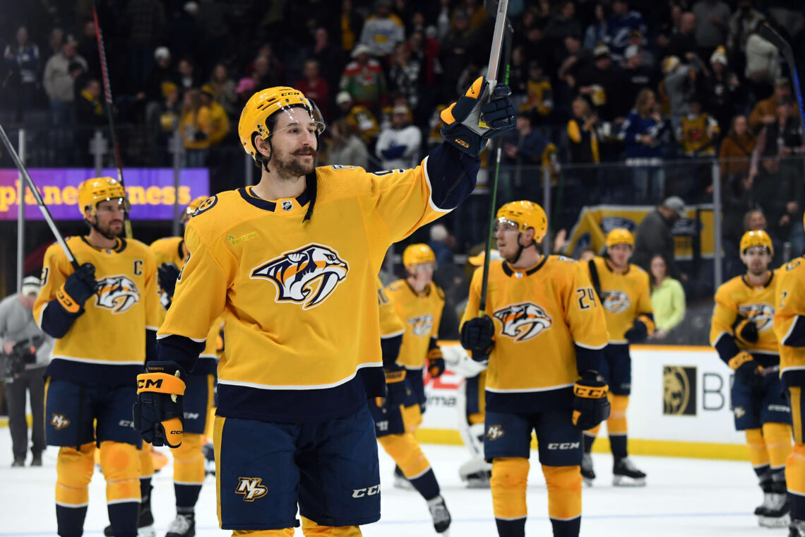 Nashville Predators radość