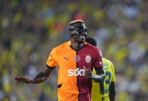 Victor Osimhen w koszulce Galatasaray, fot. Alamy.com