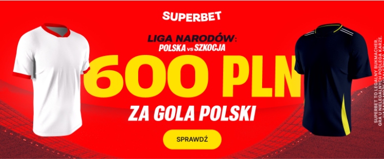 Superbet baner na Polska - Szkocja