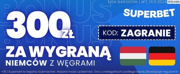 Superbet baner na Węgry - Niemcy