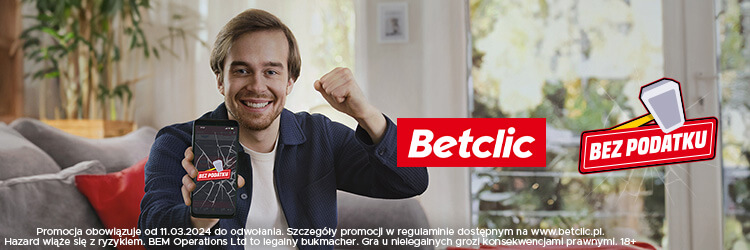 Betclic gra bez podatku