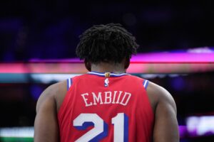 Joel Embiid; Philadelphia 76ers; NBAl 15.11.2024