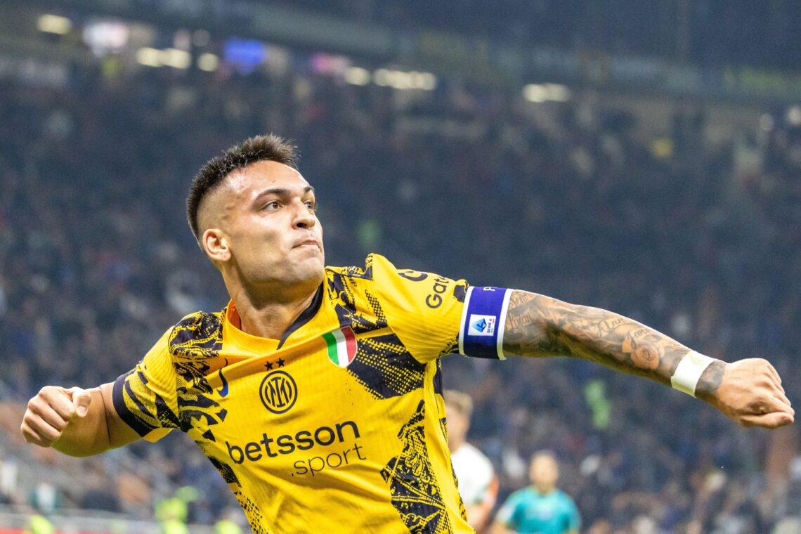 Lautaro Martinez po zdobyciu gola