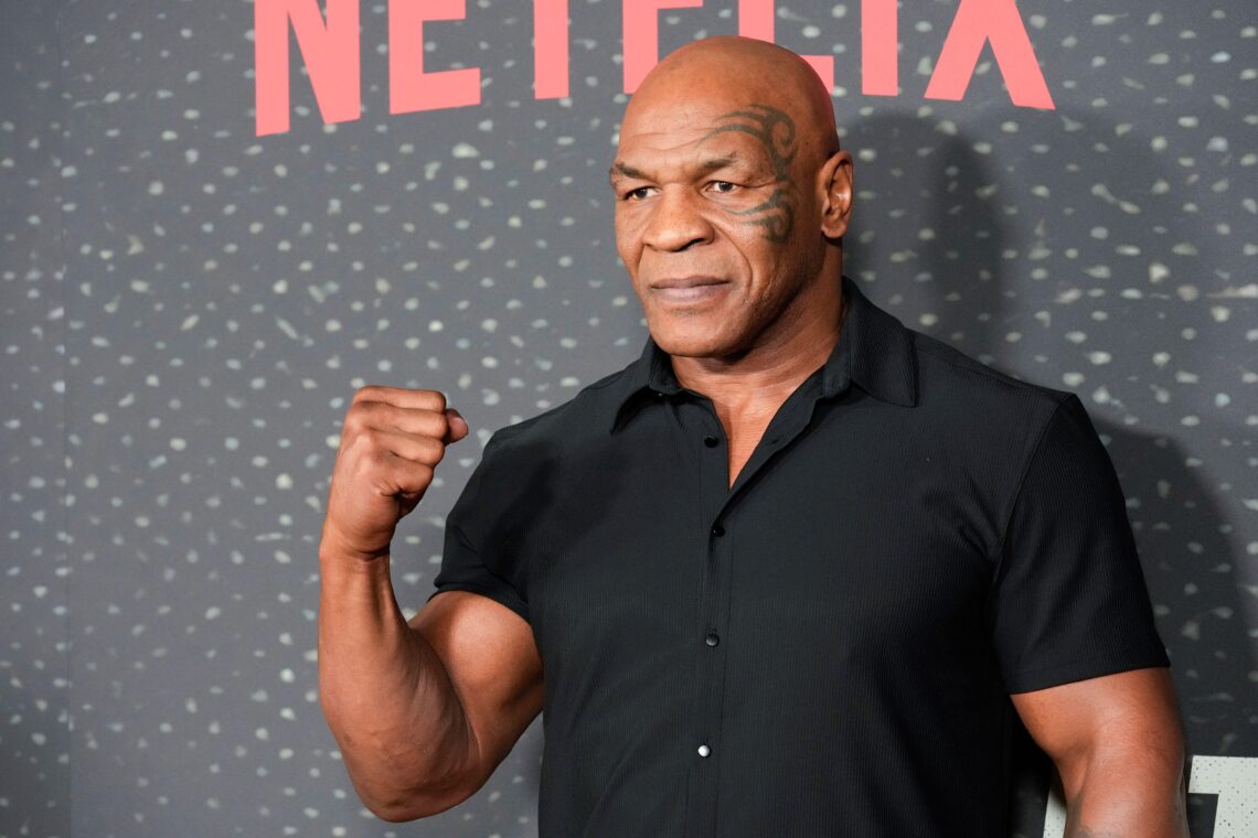 Mike Tyson na konferencji