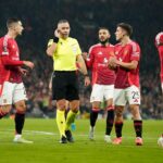 Piłkarze Manchesteru United podczas meczu