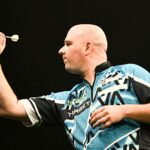 Rob Cross podczas rzutu 13.11.2024