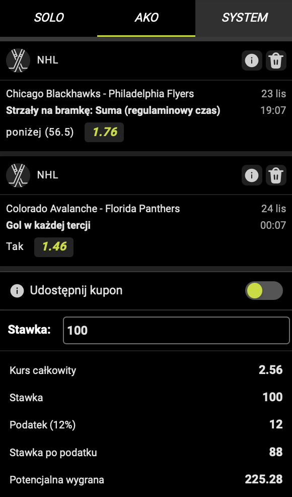 KUPON GOPLUSBET NHL