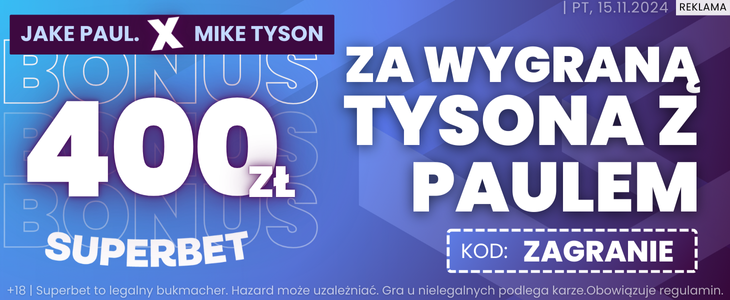 baner na Tyson - Paul 15.11