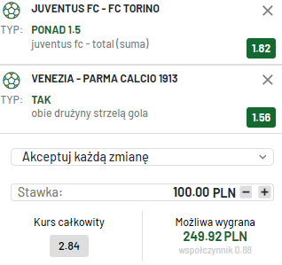 kupon serie a