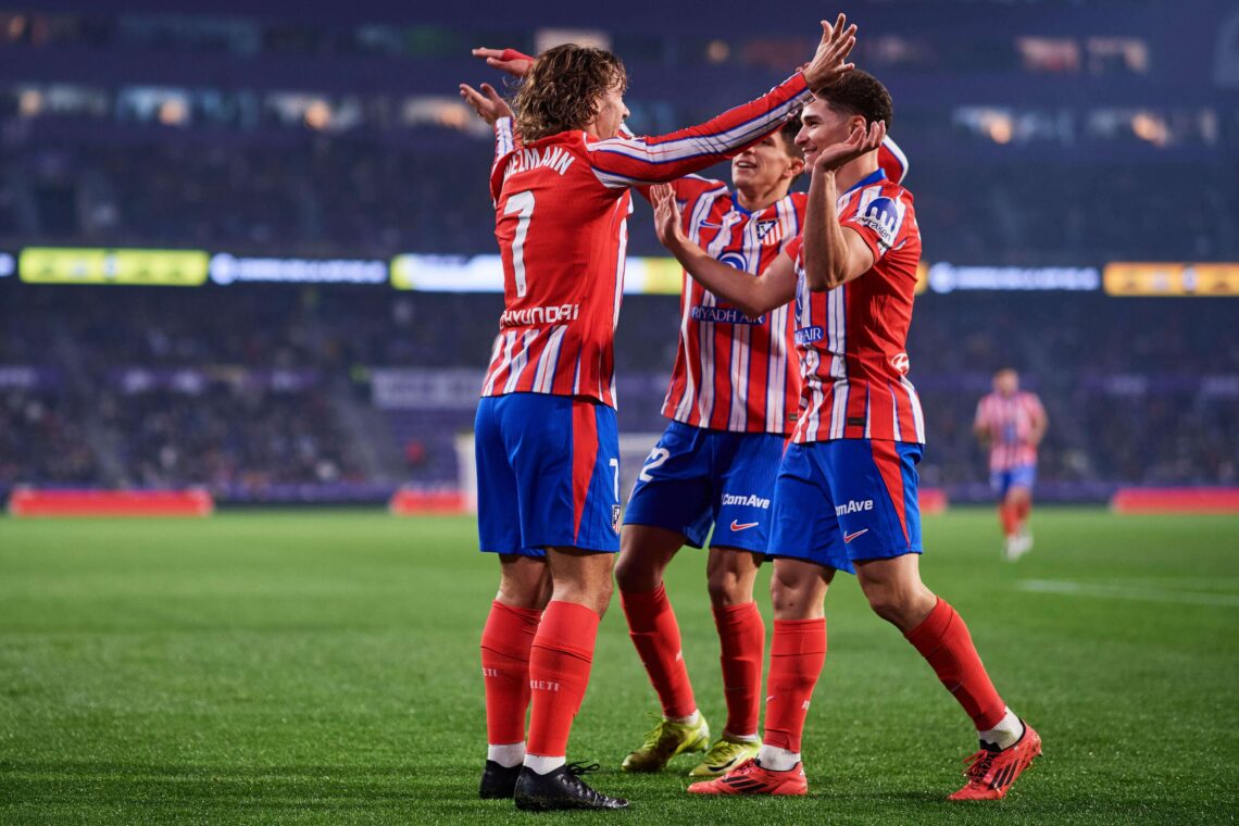 Griezmann, Alvarez, Simeone