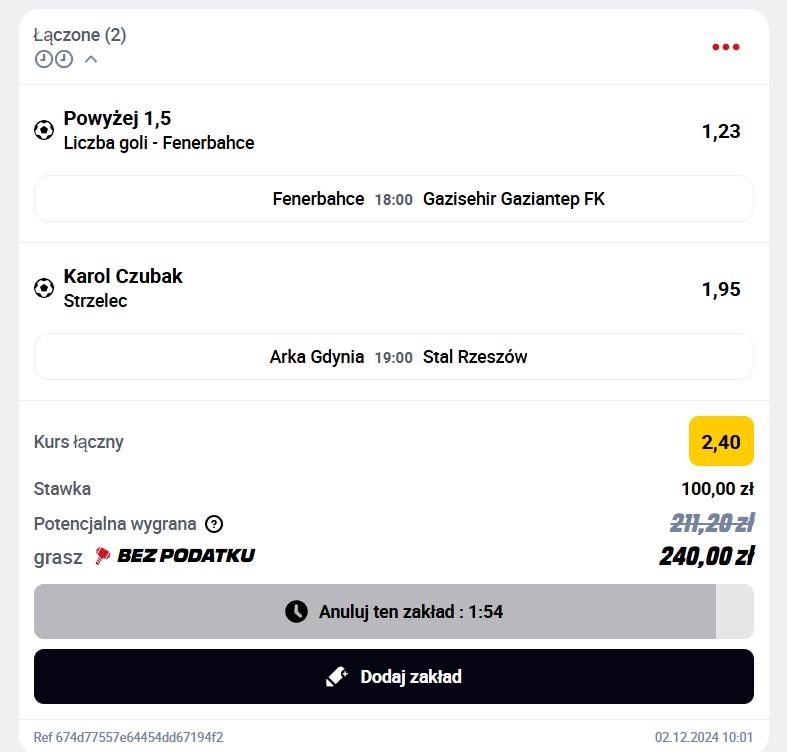 02.12. Betclic piłka