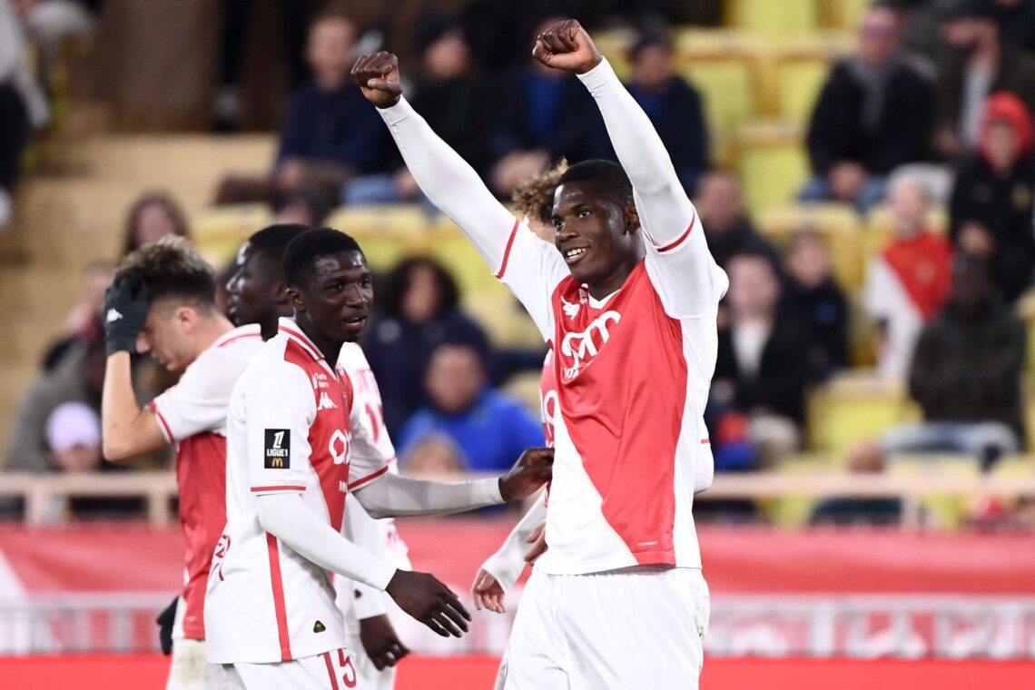 Breel Embolo i piłkarze Monaco