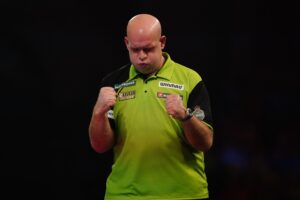 Michael van Gerwen po wygranym meczu 30.12.2024