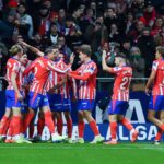 Piłkarze Atletico po zdobyciu gola