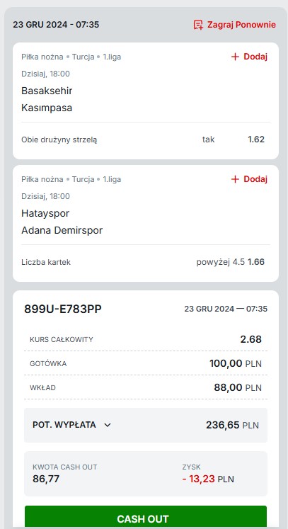 23.12. Superbet Turcja