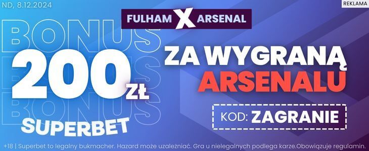 baner na Fulham - Arsenal