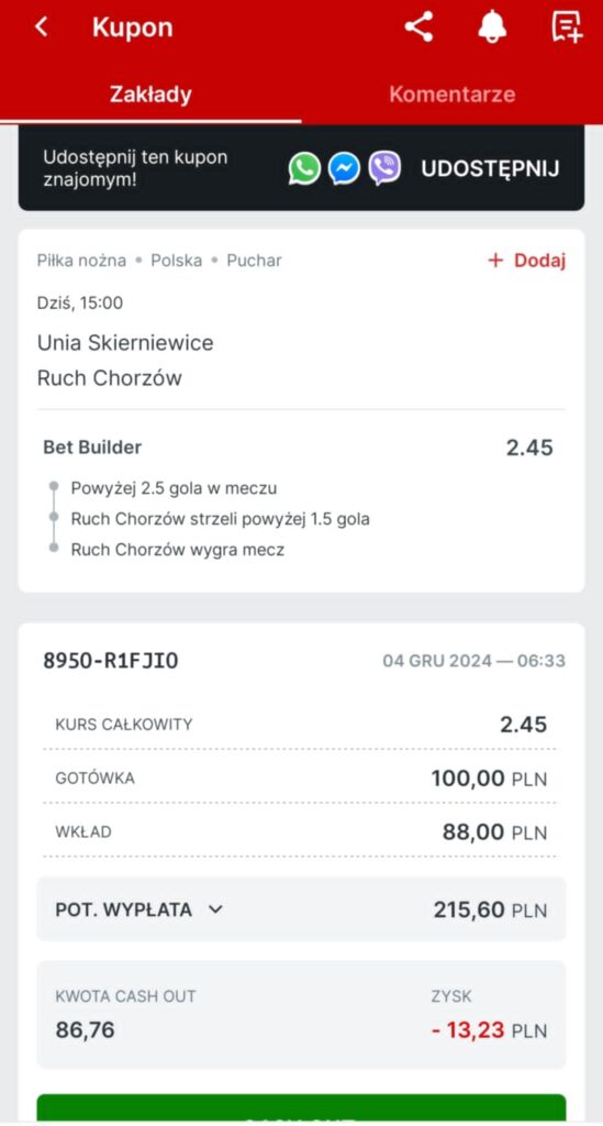 kupon superbet ZAGRANIE