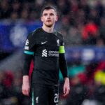 Andy Robertson podczas meczu