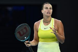 Aryna Sabalenka po zepsutym punkcie 22.01.2025