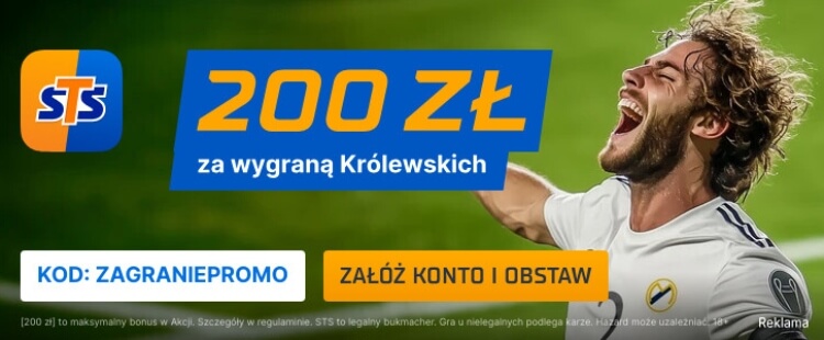 STS baner na wygraną Realu Madryt