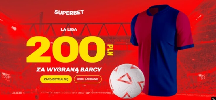 Superbet baner na Getafe - Barca