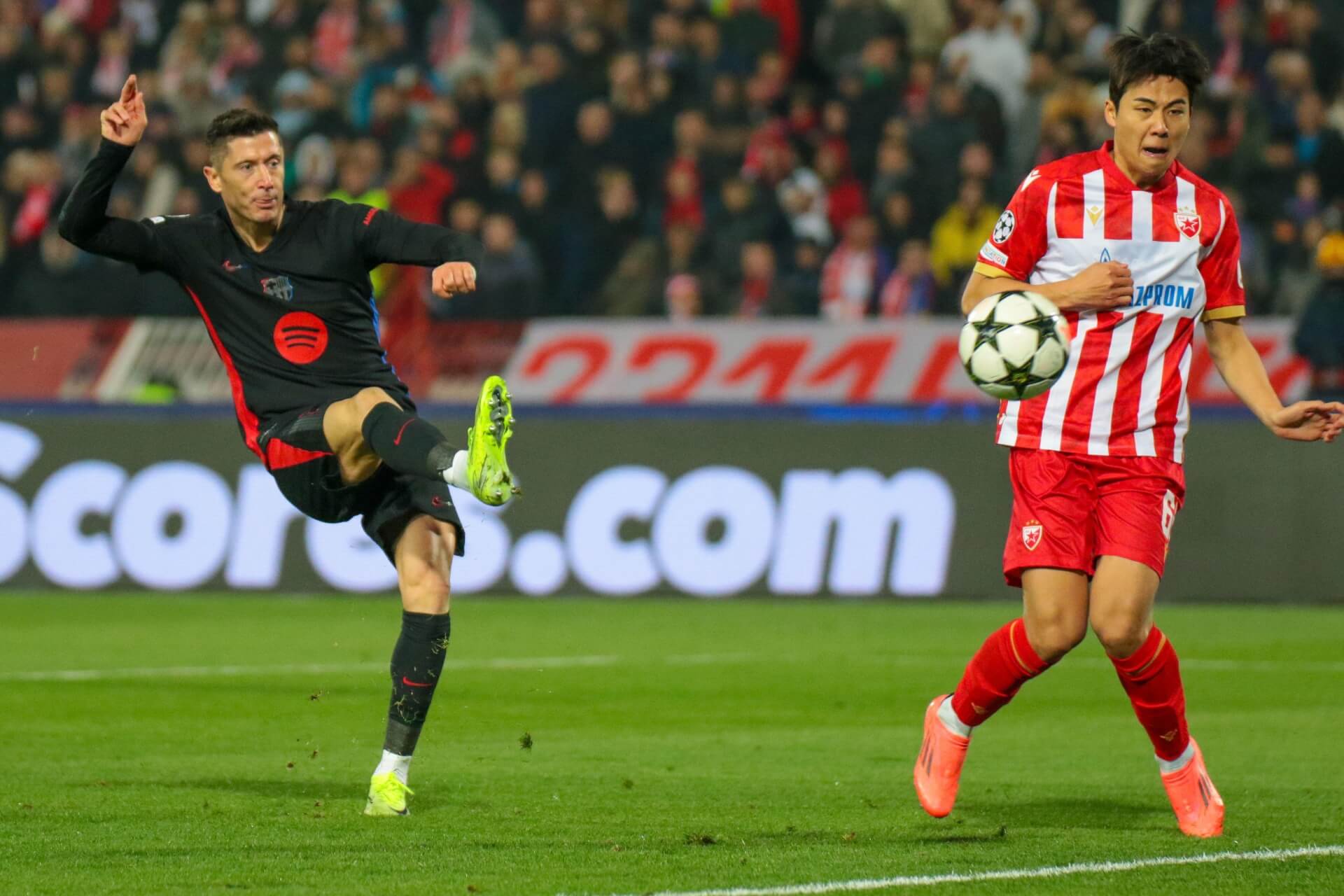 Mecz Benfica - Barcelona