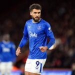 Dominic Calvert-Lewin podczas spotkania