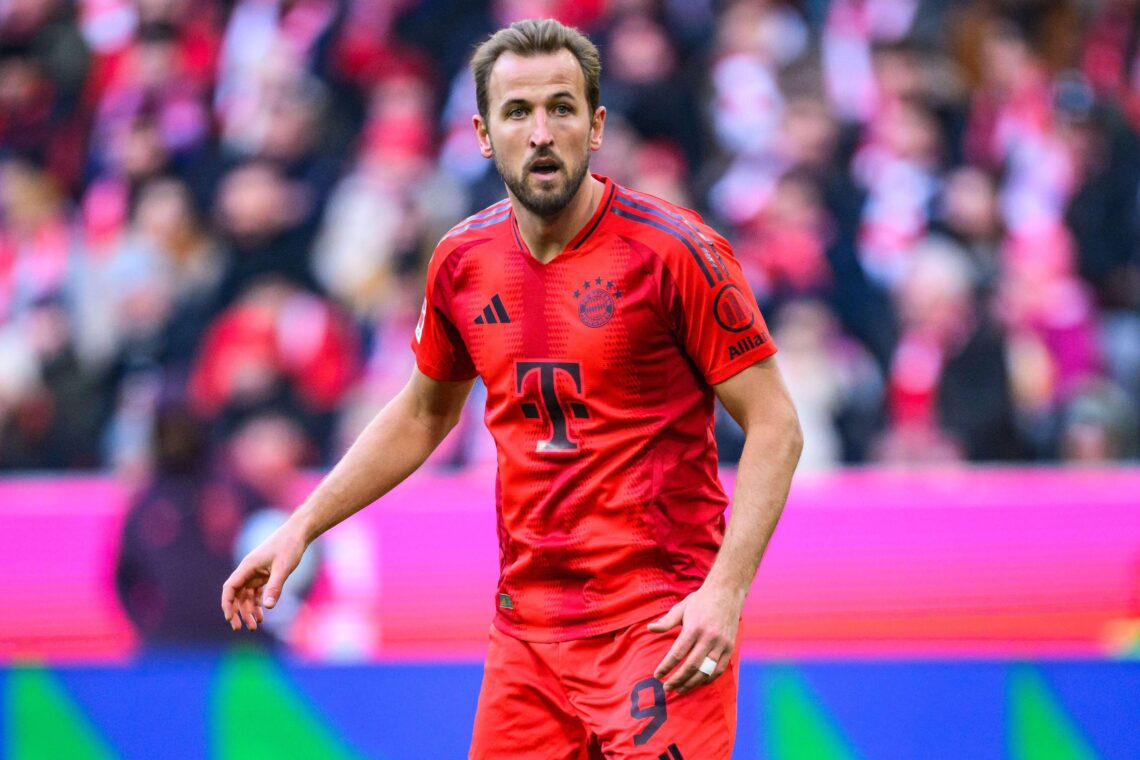 Harry Kane podczas spotkania Bayernu