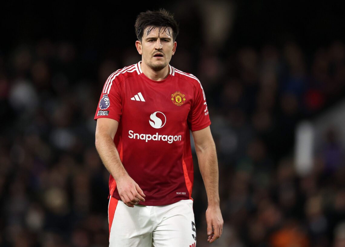 Harry Maguire podczas meczu