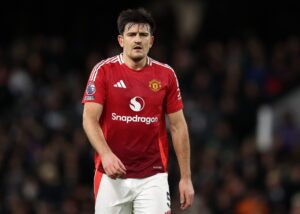 Harry Maguire podczas meczu