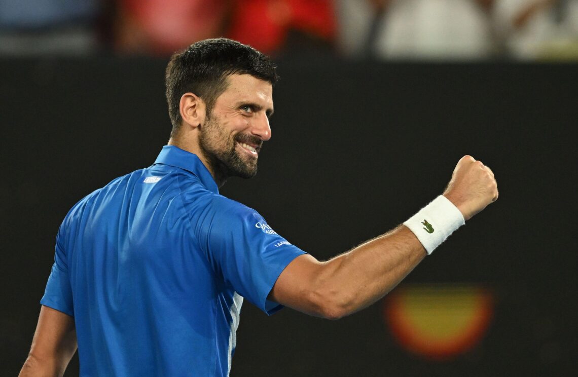 Novak Djokovic po wygranym meczu 16.01.2024