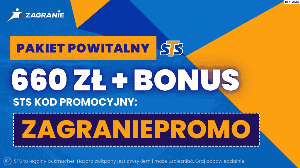 Pakiet powitalny STS z kodem bonusowym ZAGRANIEPROMO