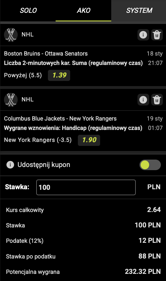 KUPON NHL GOPLUSBET