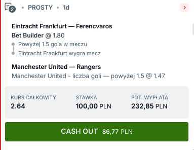 Propozycja kuponu w Superbet