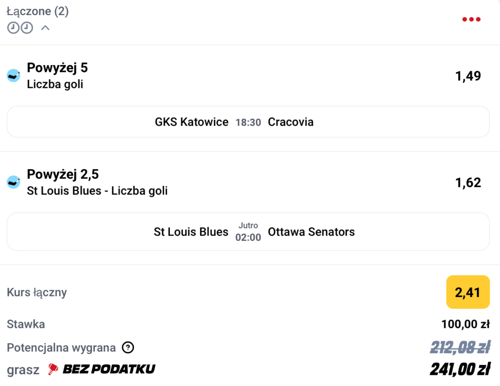 KUPON NHL THL BETCLIC