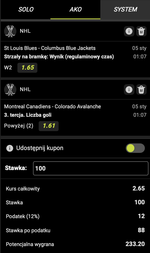 KUPON GOPLUSBET NHL