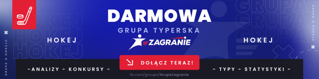 baner grupa typerów hokeja ZAGRANIE