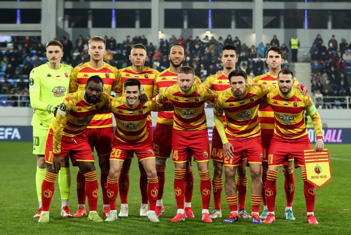 zawodnicy Jagiellonia Bialystok