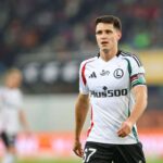 Bartosz Kapustka podczas meczu