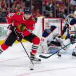 Zawodnicy Oilers Blackhawks