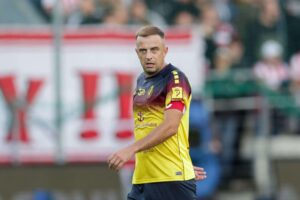 Kamil Grosicki podczas meczu