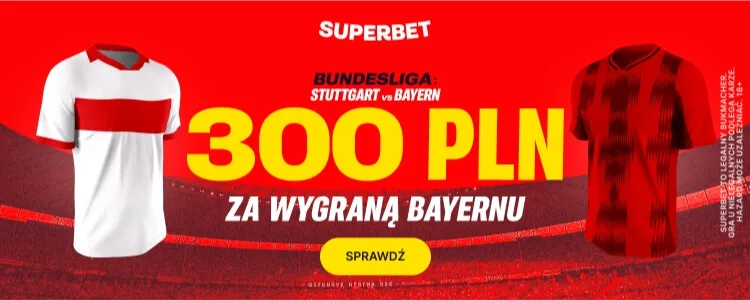 Superbet baner na Stuttgart - Bayern