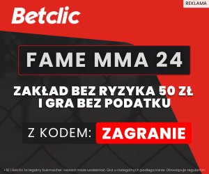 baner Betclic pod Fame MMA 24