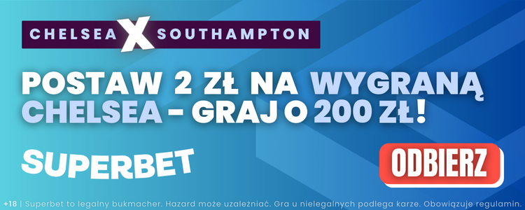 baner Superbet na Chelsea - Southampton