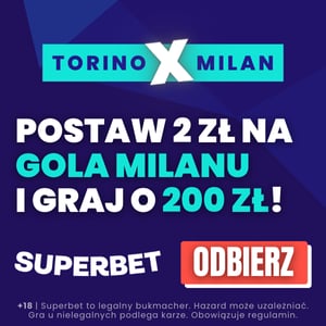 baner Superbet na Torino - Milan