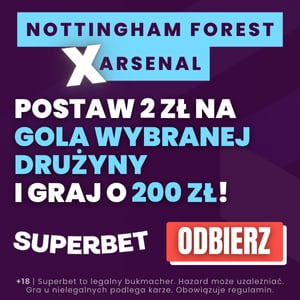 baner na Nottingham - Arsenal